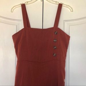 SALE!!!! Rust Colored Romper/Jumpsuit